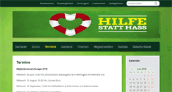 Desktop Screenshot of gruene-sms.de